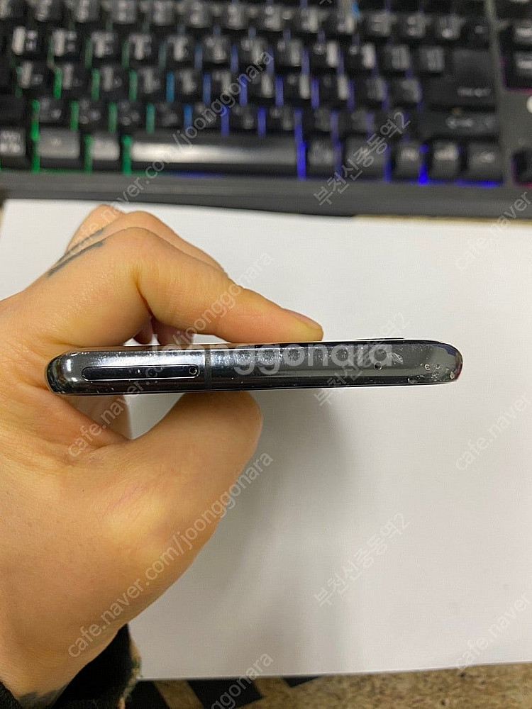 196762 갤럭시A90 블랙 외관깔끔 128GB 업무...--4