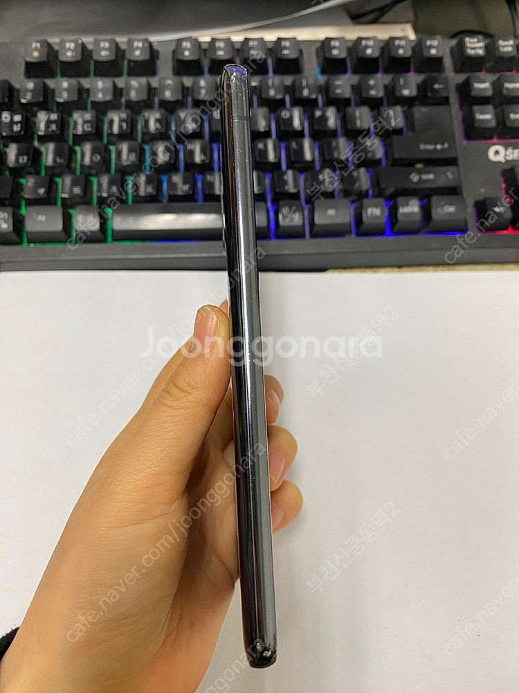 196762 갤럭시A90 블랙 외관깔끔 128GB 업무...--5