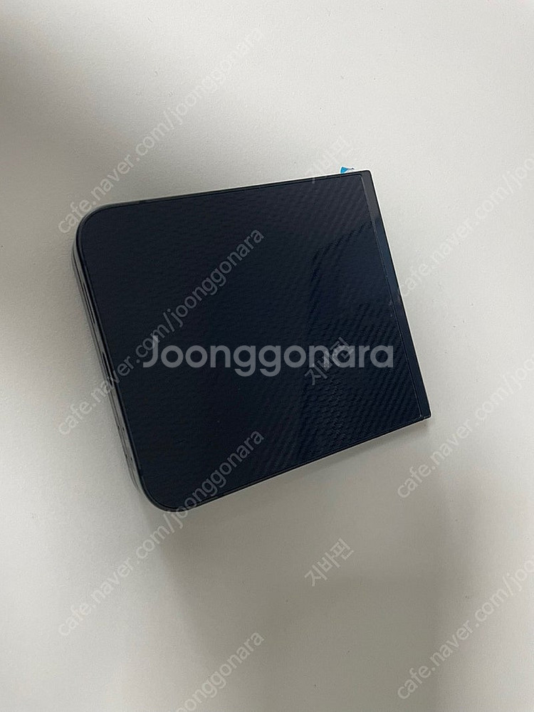 갤럭시 z플립6 크래프티드 블랙--1