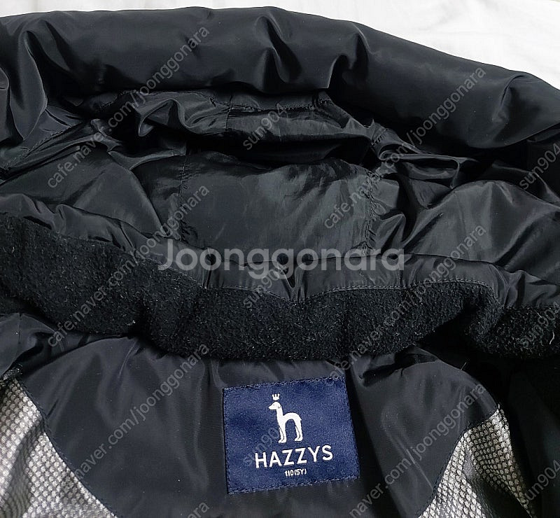 헤지스키즈아동덕다운패딩 110사이즈 아동오리털패딩--3