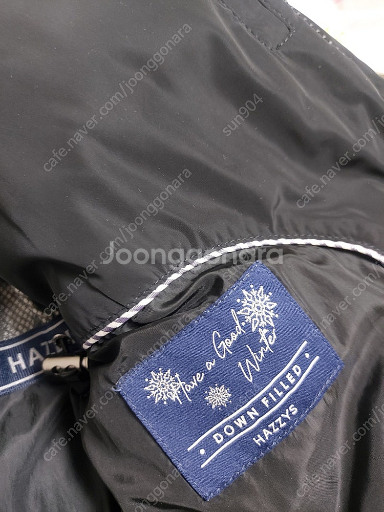 헤지스키즈아동덕다운패딩 110사이즈 아동오리털패딩--4