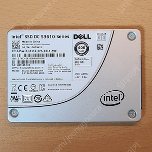 Intel S3610 400G 2.5" SATA SSD (SSDSC2BX400G4R)