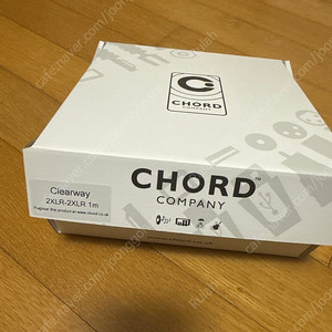 chord company Clearway XLR 인터케이블