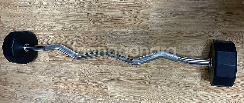 아메리칸 25kg 고정바벨 ez 이지바 컬바 판매--1