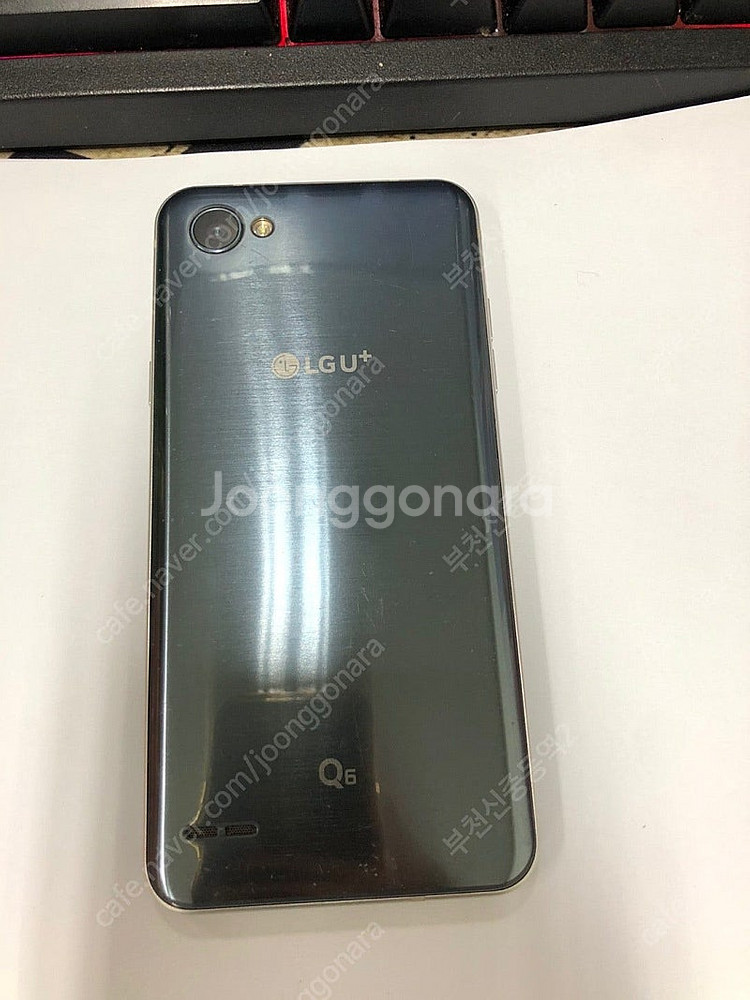191768 LG Q6 마린블루 외관깨끗 32GB 서브...--0