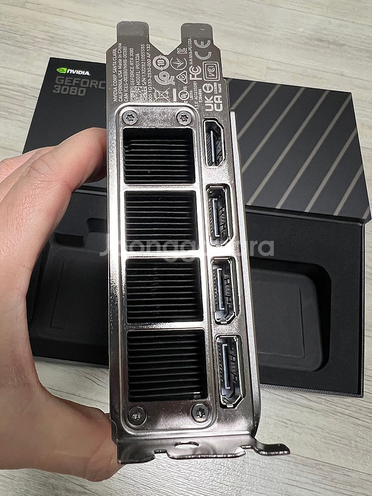 NVIDIA RTX3080FE 판매합니다.--4