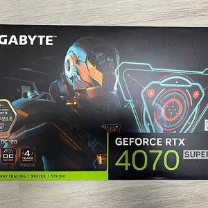 기가바이트 지포스 RTX 4070 SUPER Gaming OC D6X 12GB