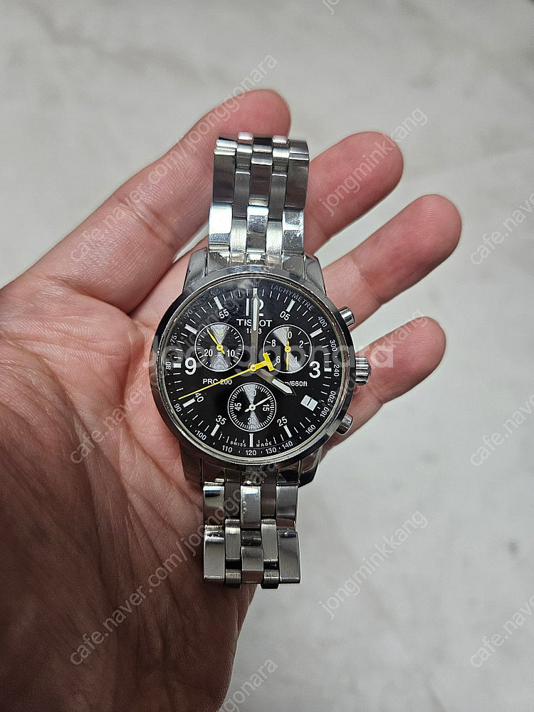 TISSOT 티쏘 prc200 구형 검판--1