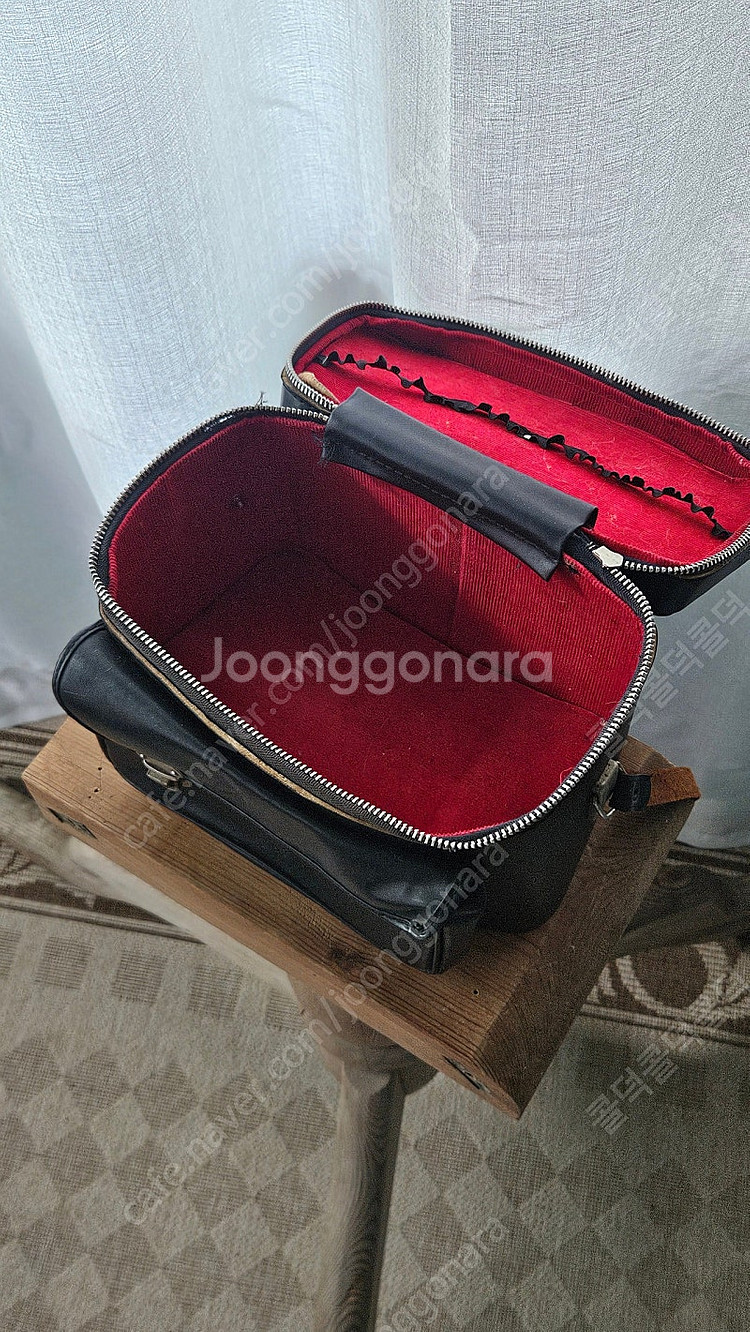 빈티지 가죽 카메라 가방 디카 필름카메라--2