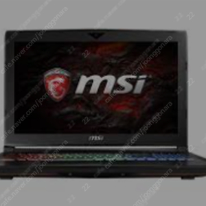 MSI GT62VR 7Rd Dominator 노트북 팝니다