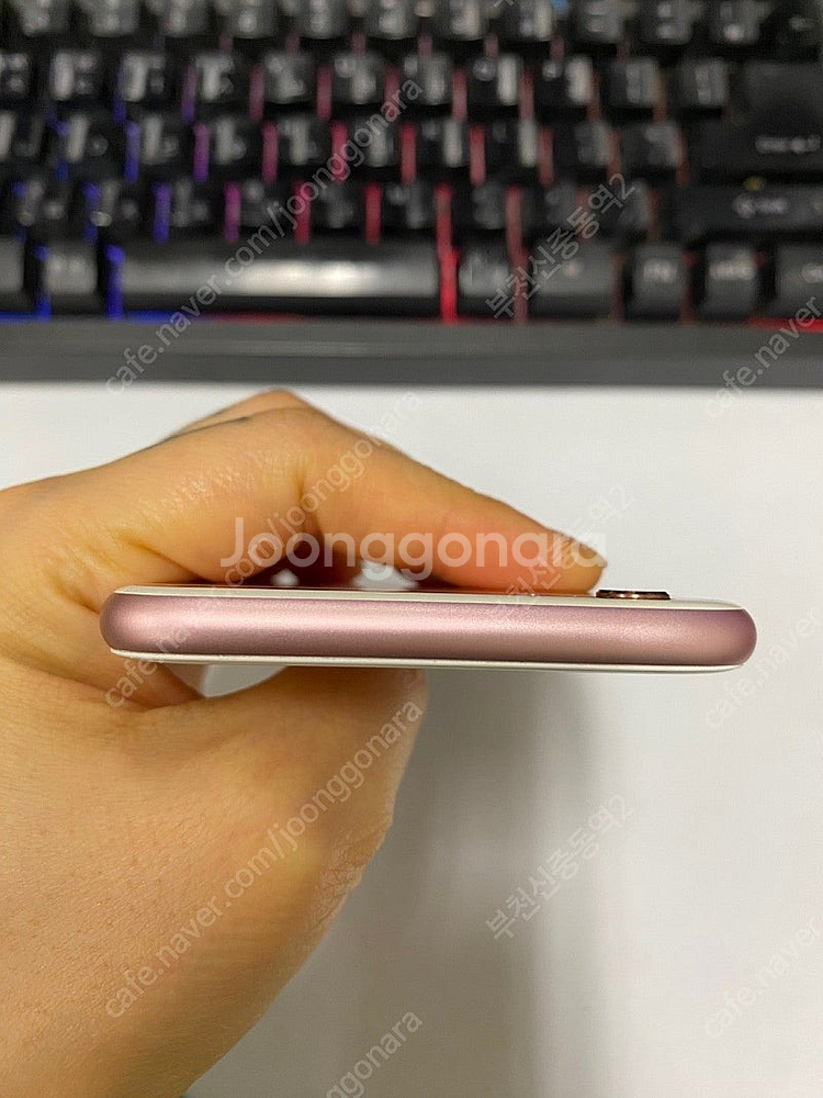025390 아이폰6S 로즈골드 A급 64GB 배터리성...--3