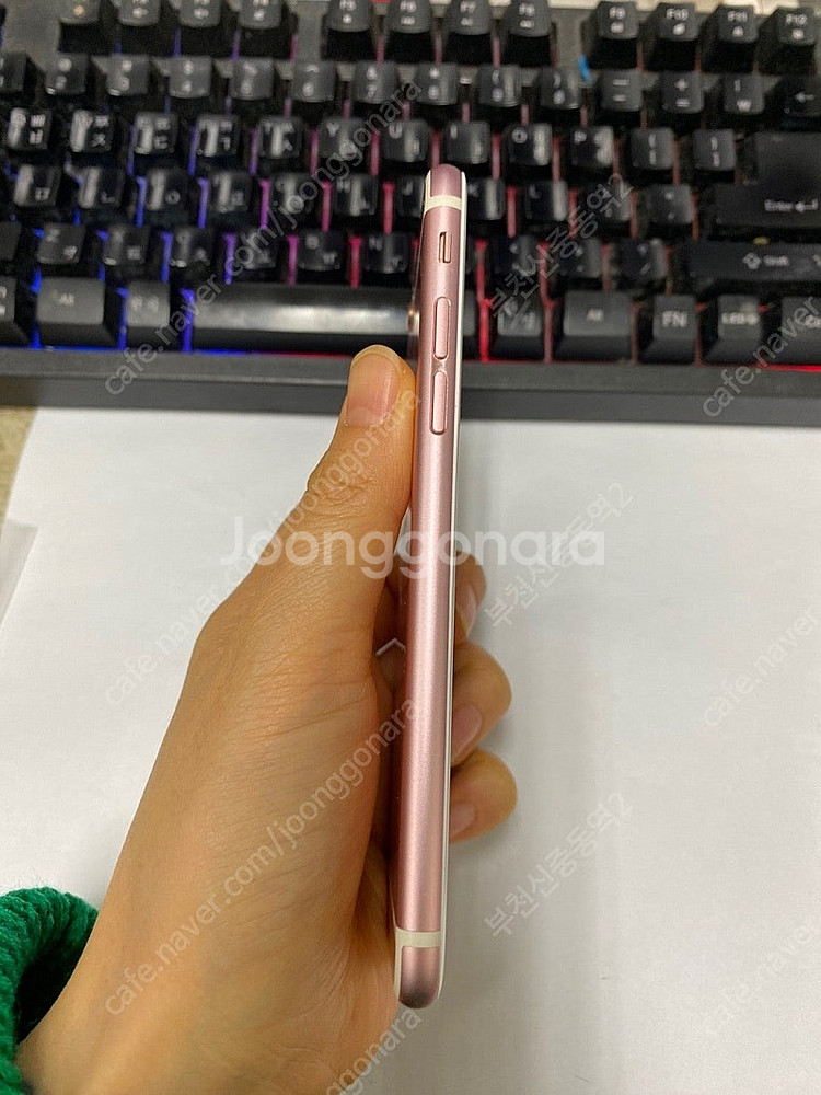 025390 아이폰6S 로즈골드 A급 64GB 배터리성...--4