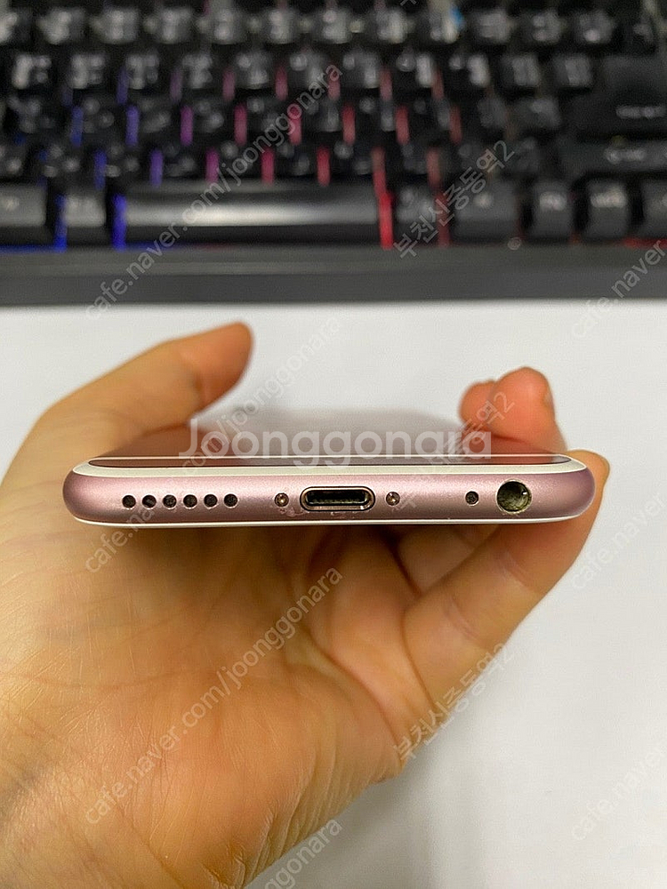 025390 아이폰6S 로즈골드 A급 64GB 배터리성...--6