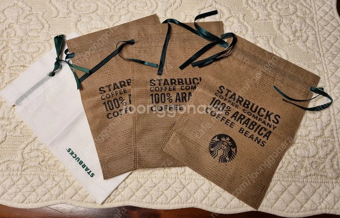 스타벅스(새상품) 2019 서머타올+서머백 팝니다--5