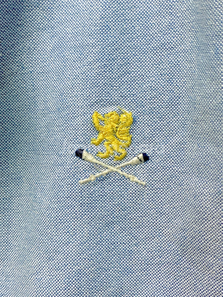 폴로 랄프로렌 크리켓 베어 자수 옥스포드 셔츠 M--9