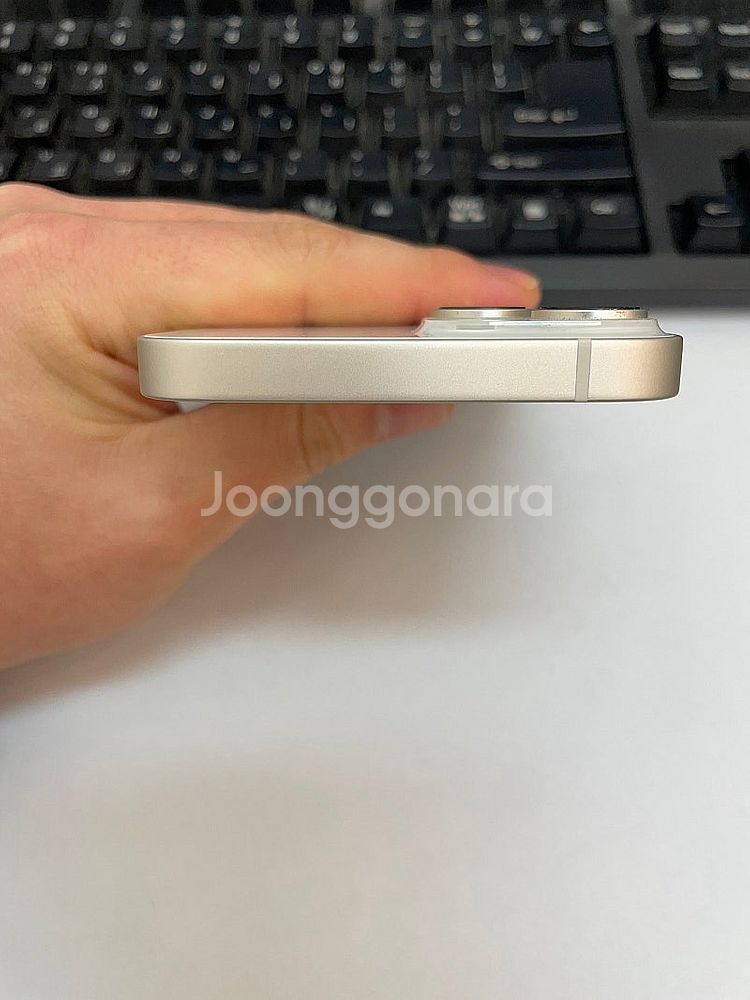 아이폰14 화이트 128GB 배터리88% 상태좋은 중고...--3