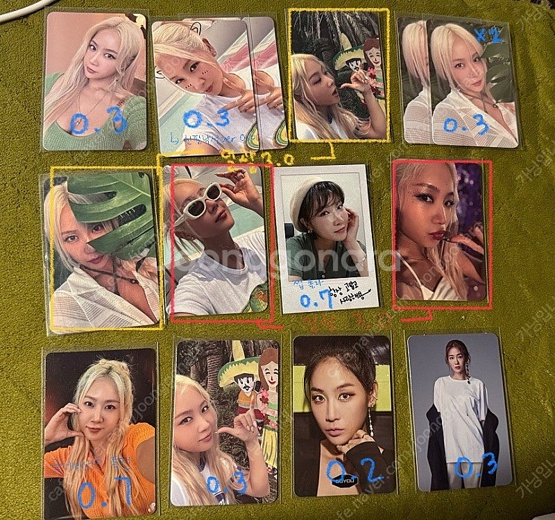 씨스타 포토카드 팔아요--2