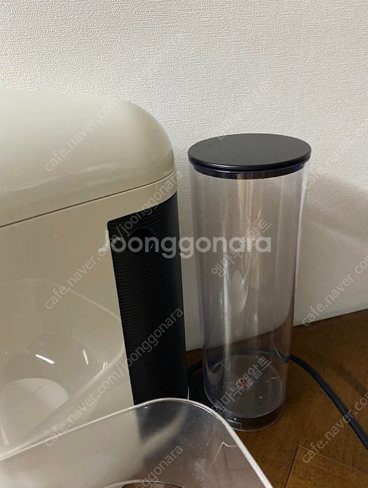 네스프레소 버츄오 커피 머신기 흰색 캡슐 머신+볼--4