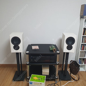 NAD C338 인티앰프, NAD C538 cd플레이어, 미션 북쉘프 스피커