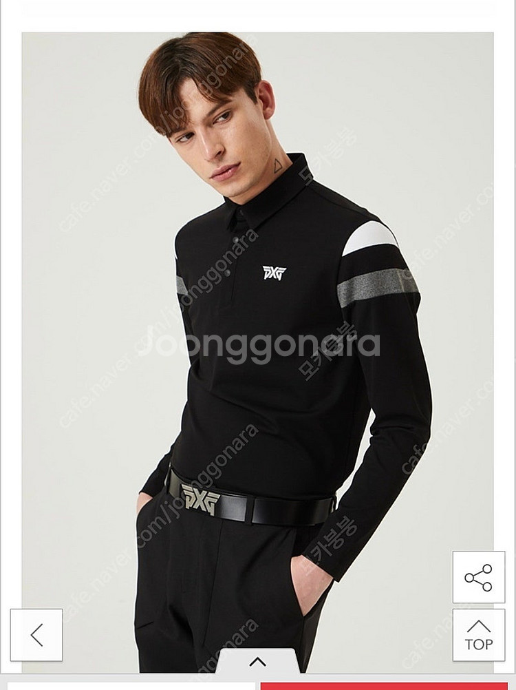 (미착용새상품) PXG 골프 남성 카라 티셔츠 2XL(...--3