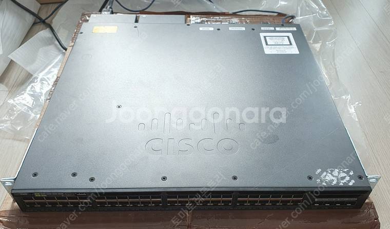 시스코 WS-C3650-48PD-S V04 PoE+ 2...--0