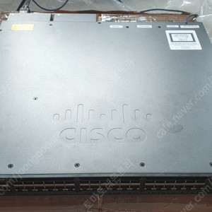 시스코 WS-C3650-48PD-S V04 PoE+ 2x10G 스위치 / CISCO 48포트 허브 / 10G SFP+ 2포트 지원