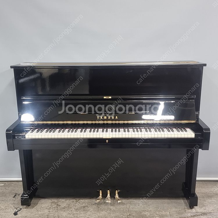 야마하피아노 U-1 블랙 made in japan--0