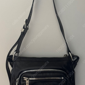 마지셔우드가방 [OUTPOCKET HOBO MINI_black glossy plain]