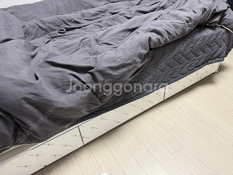 서랍장있는 싱글침대+(메트리스 포함) 판매합니다! 급처...--1