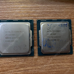 Intel i7-10700F 2개 판매합니다