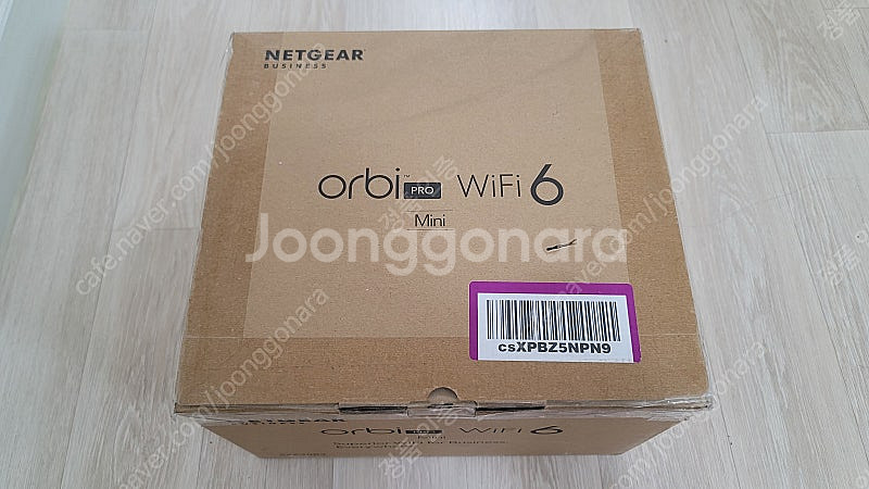 NETGEAR Orbi Pro Wi-Fi 6 미니 메시...--4