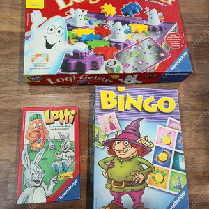 라벤스브루거 bingo,​logi geister,Lotti/ HABI Bear & Sqiare,MOSAIC PUZZLE