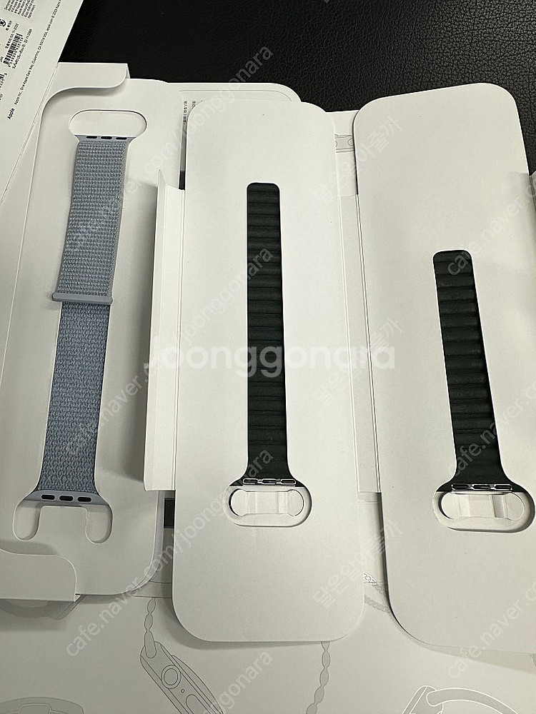 애플워치10 46mm 실버+ 정품 스트랩2개--5