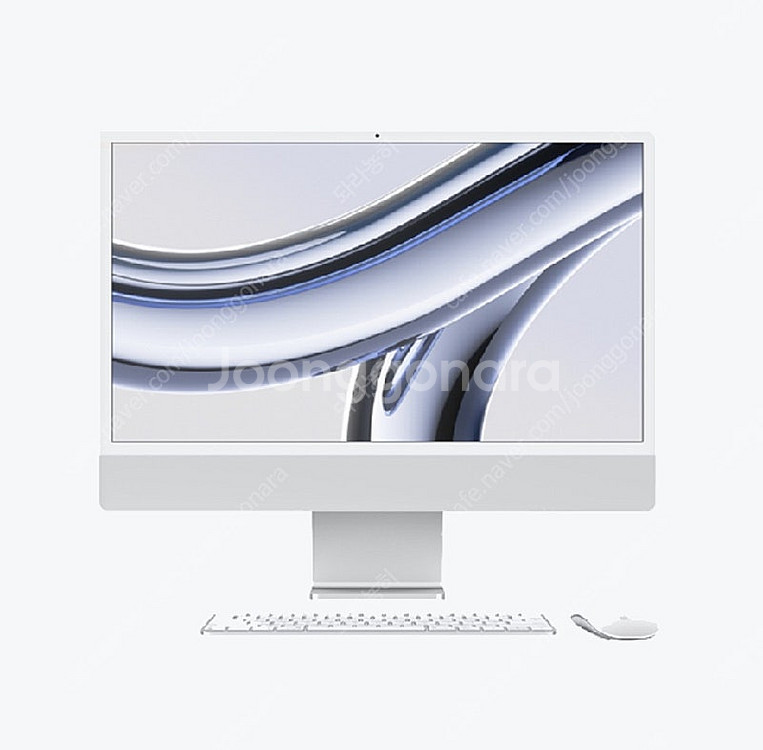 애플 아이맥 m3, 키보드 ,마우스 포함 미개봉--0