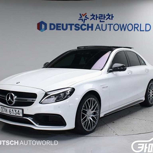 [벤츠]C클래스 W205 C63 AMG 2017 년 중고차 ◆최고의 서비스◆투명한 마인드◆