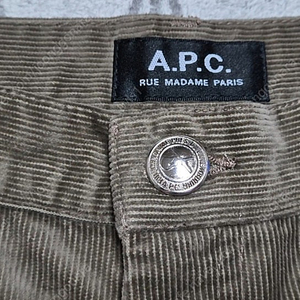 A.P.C.(아페쎄) 정품 코듀로이 와이드 바지 판매합니다