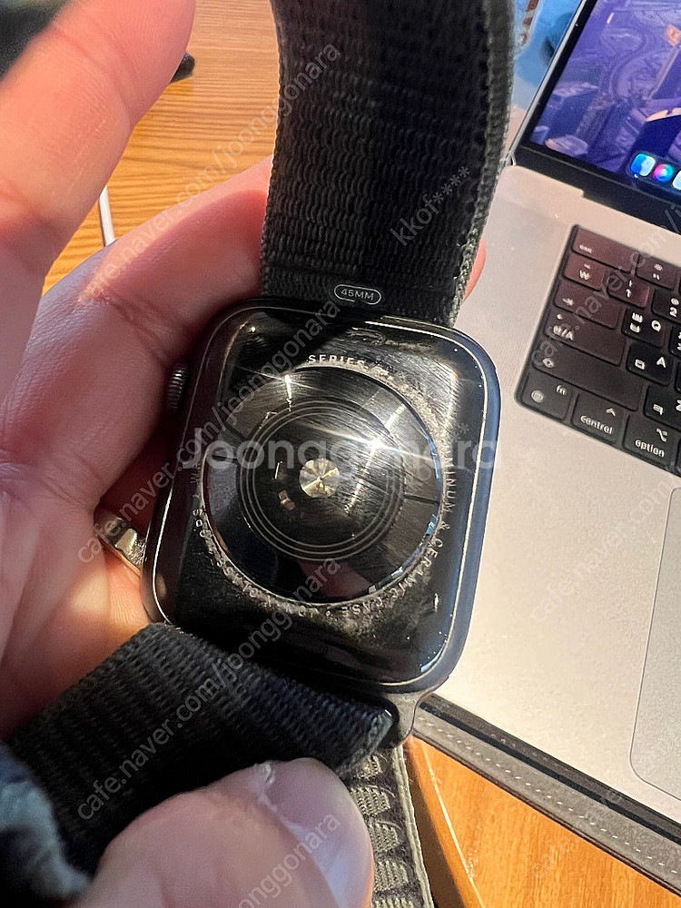 애플워치 4 44mm 와이파이 배터리 79%--1