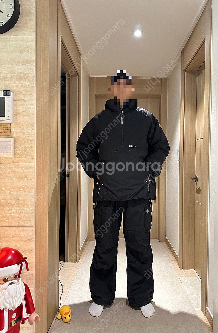 어스투 2324 남자 보드복 팝니다.--5