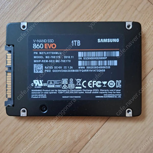 삼성 860 EVO 1TB SSD 팔아요