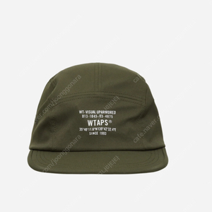 WTAPS 더블탭스 모자 올리브