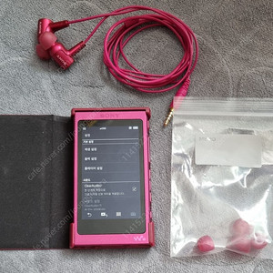 소니 고음질 dap mp3 NW-A35와 전용 노캔 이어폰 세트