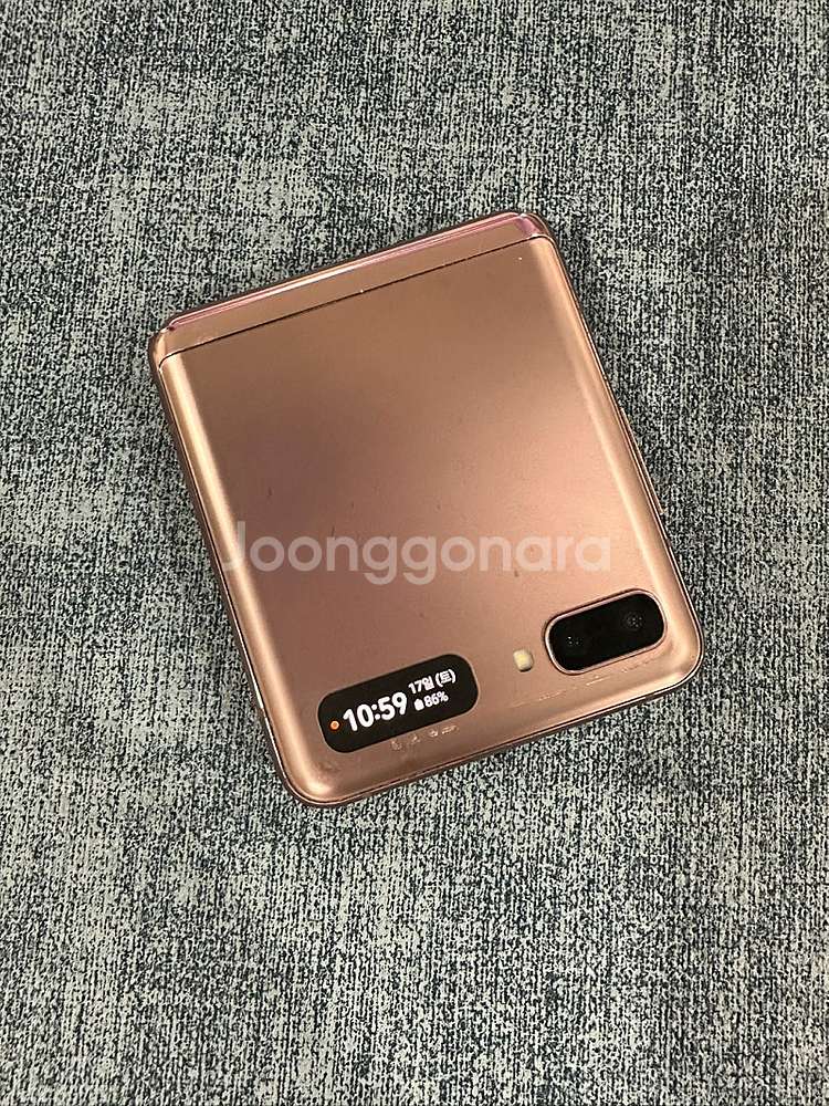 (게임용 서브용) 갤럭시Z플립2 256G 브론즈 기능정...--0