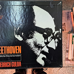 베토벤 피아노소나타 LP 전집 판매합니다.(총 11장) <Friedrich Gulda>