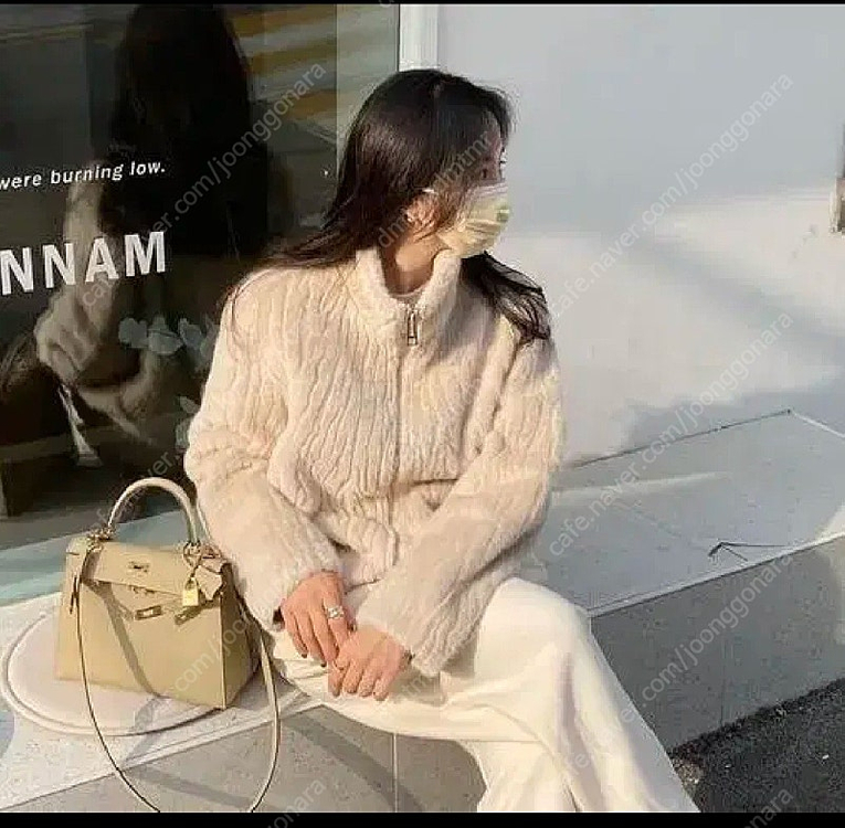 쏠싸 로야드밍크집업--1