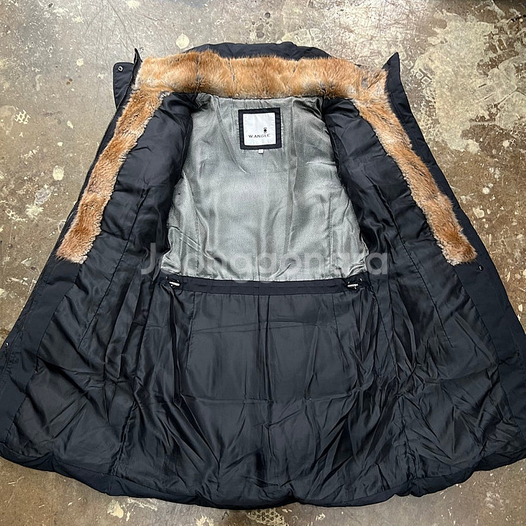 판매  [골프의류] 90)와이드앵글 골프 덕다운 롱패딩 점퍼 여성 골프웨어 골프의류--3