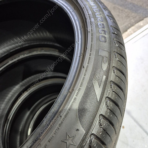 피렐리 p7 런플렛타이어 275/35R19 e클래스,5시리즈 후륜2본