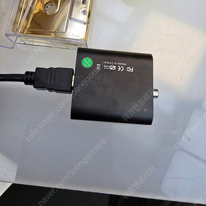 hdmi 오디오 컨버터 입니다 렌스타제품 입니다