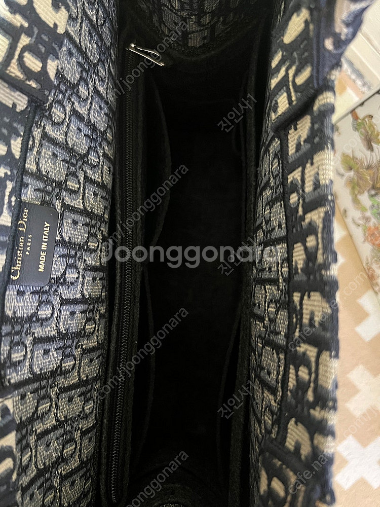 디올 오블리크 북토트 라지 판매(정품)--6