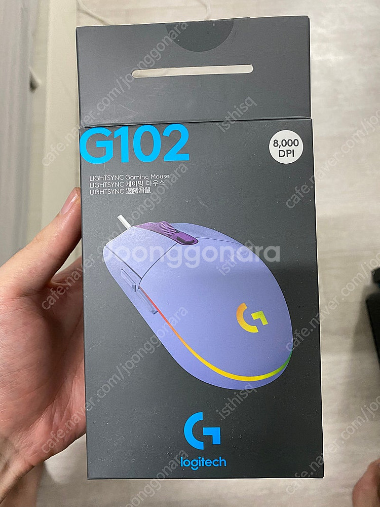 로지텍 g102 팝니다--0