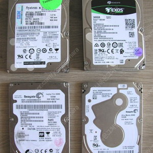 시게이트 2.5 SAS/SATA 잡동 1.2TB 500GB 300GB